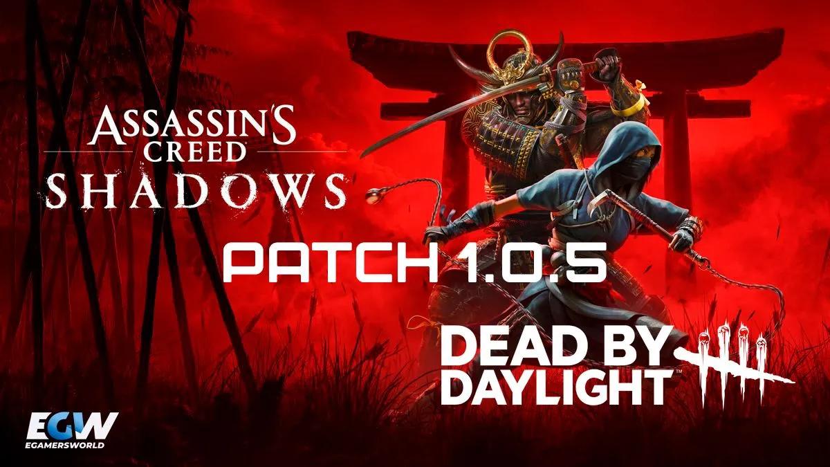Assassin's Creed Shadows Patch 1.0.5: Uusi tehtävä, Dead by Daylight Crossover ja Parkour-parannuksia