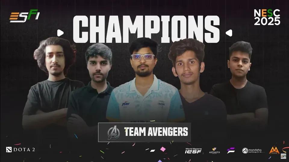 Intia valitsee kansalliset esports-joukkueet World Esports Championship 2025 -tapahtumaan