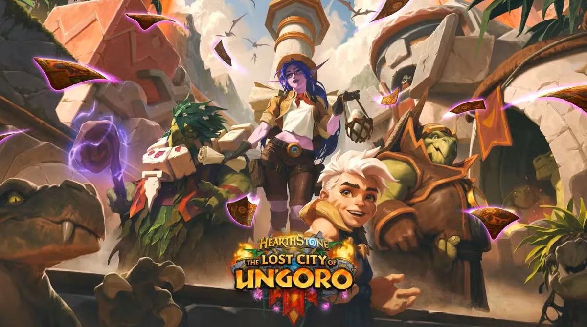 Hearthstone julkistaa uuden laajennuksen: Goron kadonnut kaupunki: The Lost City of Un'Goro