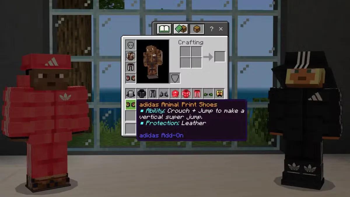 Minecraft x Adidas: Minecraft: Free DLC & Real-World Gears Now Available