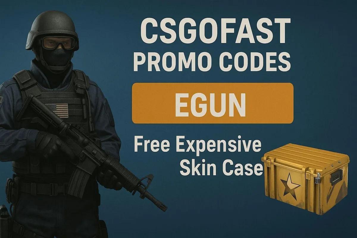 CSGOFast Promo koodit [FREE SKIN CASE]__