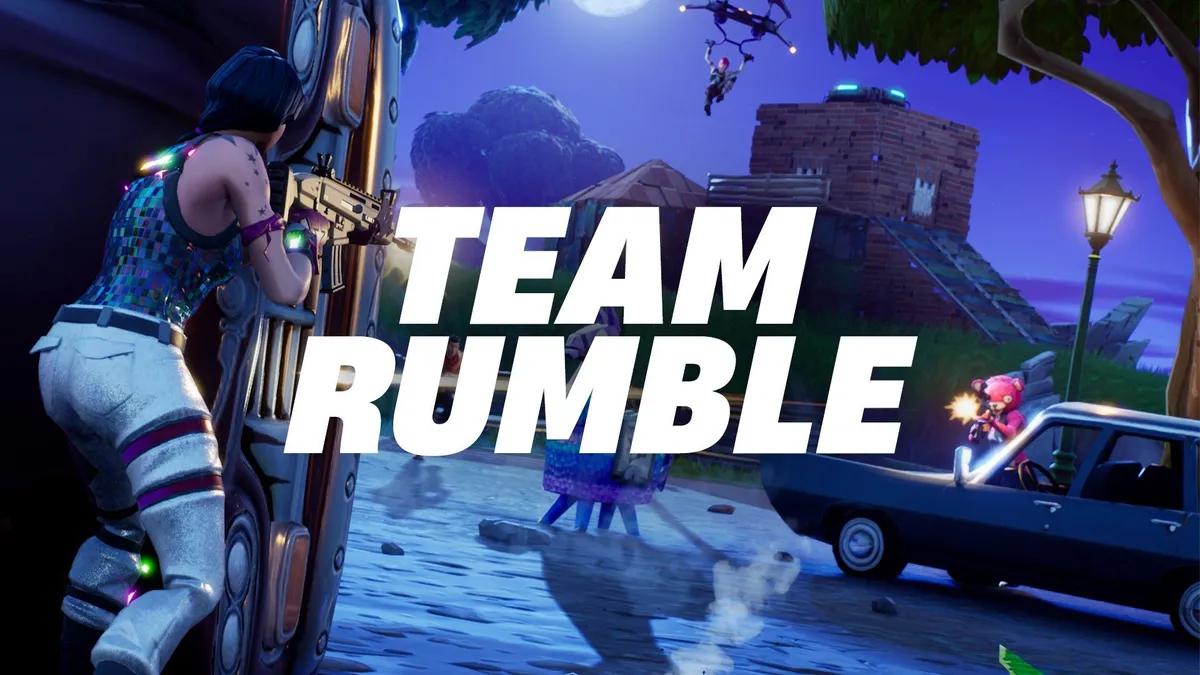 Epic Games aikoo lopettaa Team Rumble -pelin, kun uudet pelitilat käynnistyvät Fortnite-pelissä