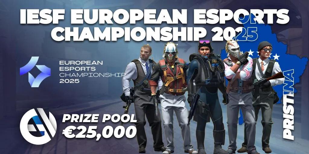 Team Ukraine etenee Esportsin Euroopan mestaruuskilpailujen 2025 suureen finaaliin.