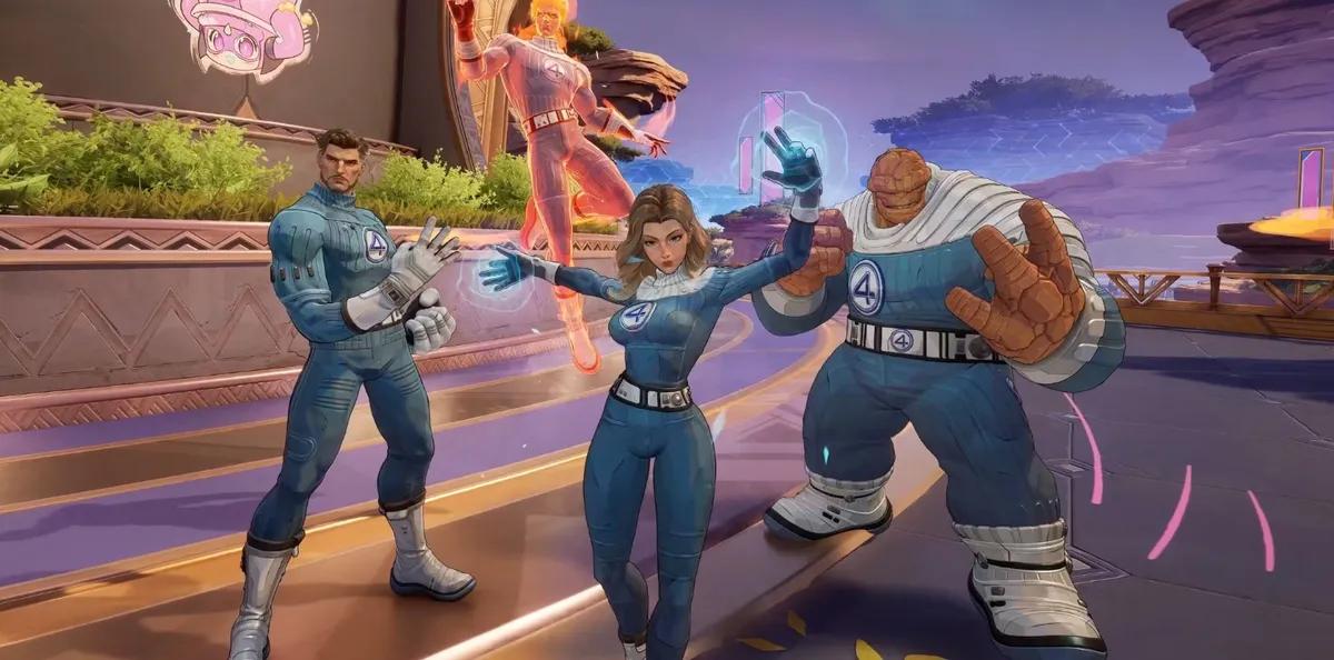 Marvel Rivals paljastaa Fantastic Four MCU-skinit