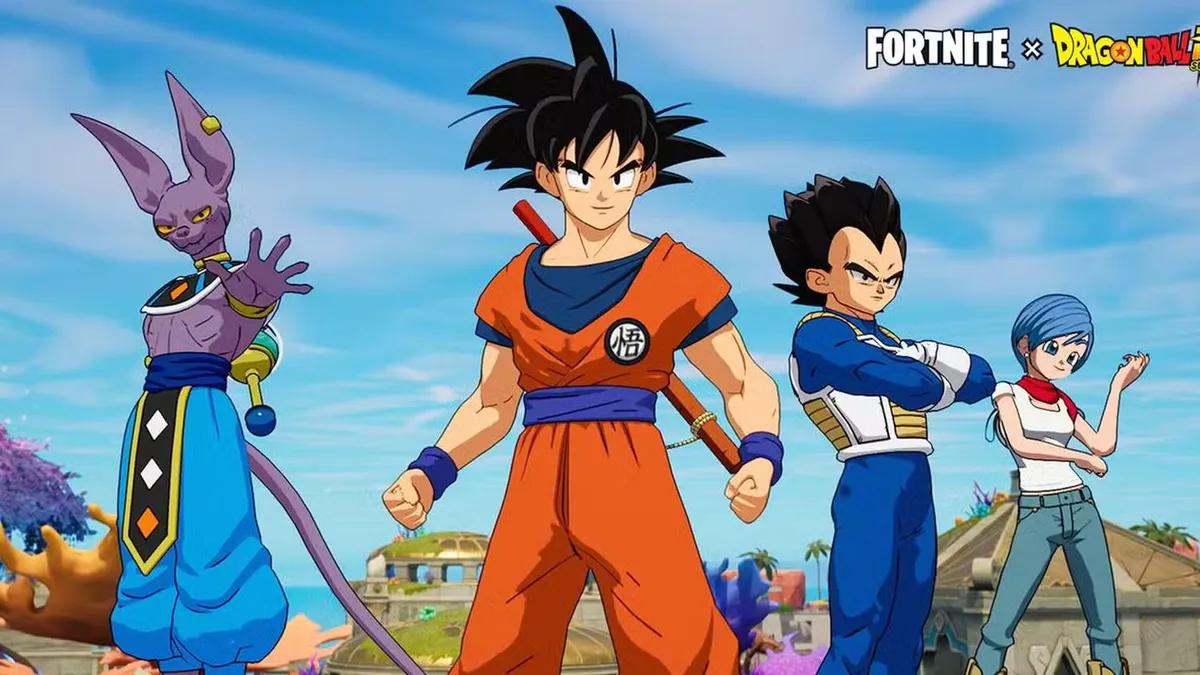 Lisää Dragon Ball, Jujutsu Kaisen & One Punch Man -nahkoja vuotanut Fortniteen
