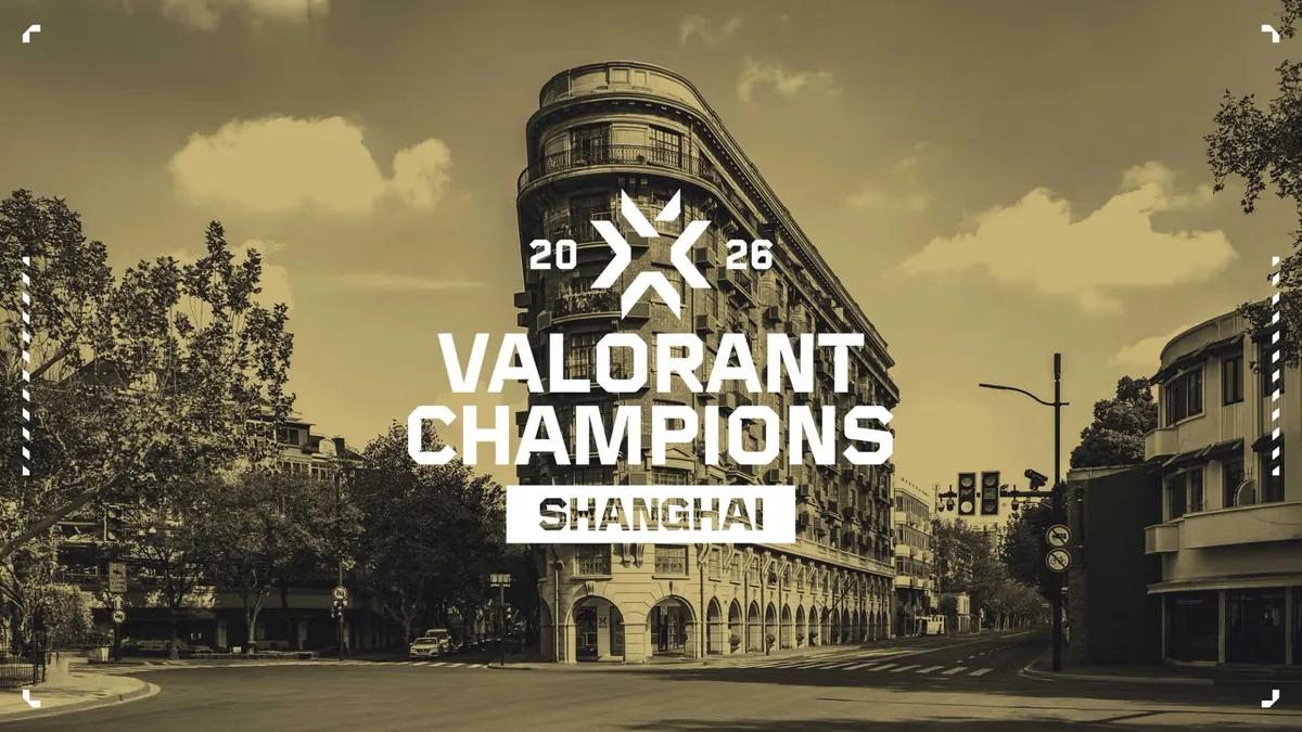 Riot Games ilmoittaa Valorant Champions 2026 järjestetään Shanghaissa