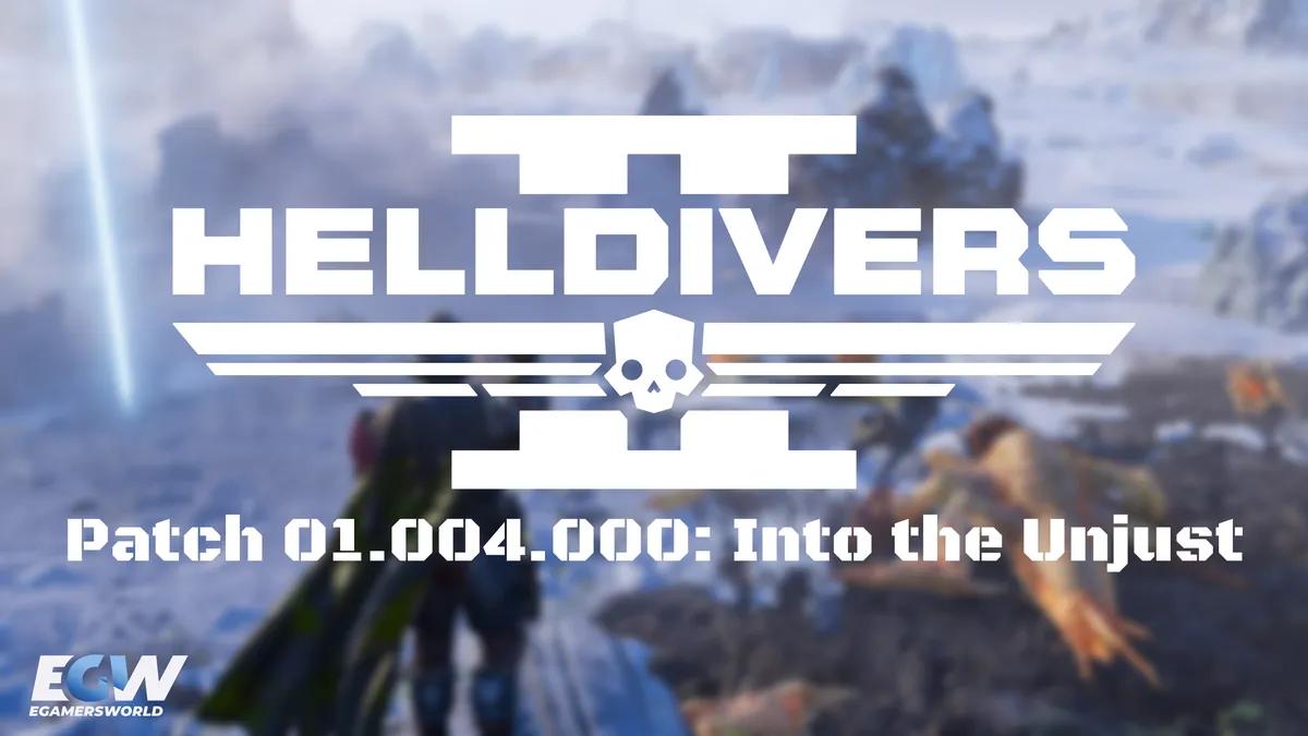 Helldivers 2: Into the Unjust tuo mukanaan pesämaailmoja, uusia vihollisia ja merkittäviä korjauksia...
