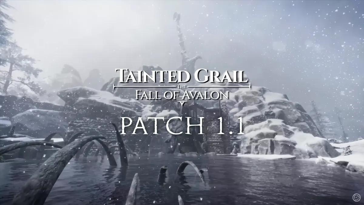 Pilaantunut Graal: The Fall of Avalon Päivitys 1.1 lisää uuden pelin Plus ja merkittävää sisältöä