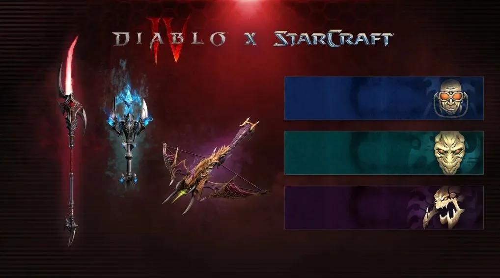 Diablo IV x StarCraft Crossover -tapahtuma käynnistyy teemakosmetiikkaa ja ilmaisia palkintoja sisältäen