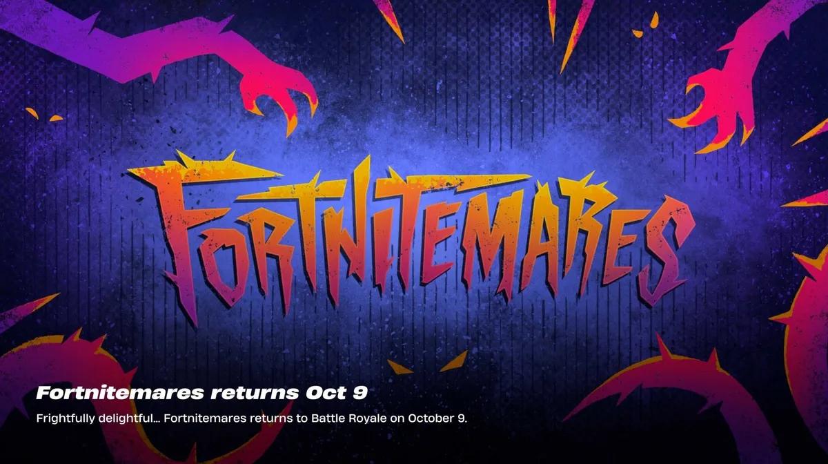 Fortnitemares 2025 saapuu 9. lokakuuta yli 25 pelottavan yhteistyön kanssa