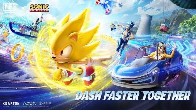 PUBG Mobile x Sonic the Hedgehog: 2025-yhteistyössä nopeus kohtaa taistelun