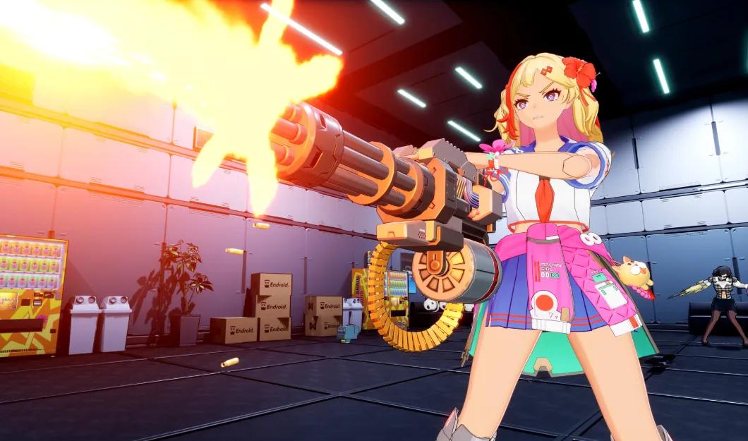 Full Metal Schoolgirl -arvostelu: Kunnianhimoinen anime-toiminta kompastuu roguelike-toistoon
