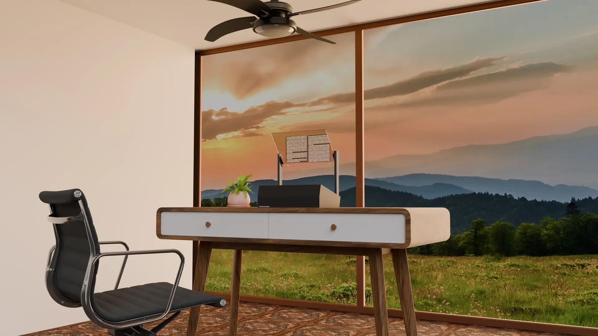 Visual Instruments esittelee Phantomin - maailman ensimmäisen läpinäkyvän tietokonenäytön.