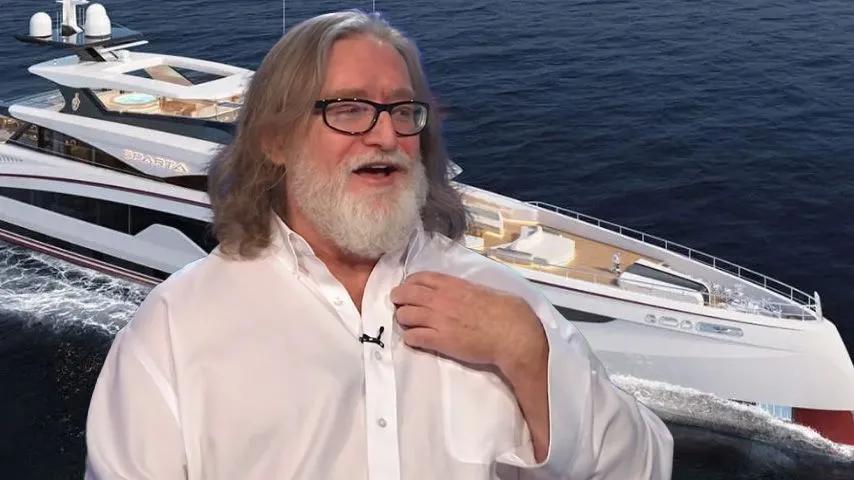 Gabe Newell esittelee 400 miljoonan dollarin luksusjahdin, jossa on pelihuone, elokuvateatteri ja helikopteri