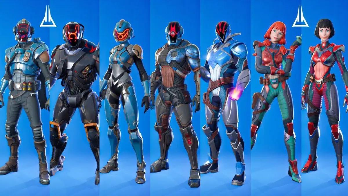 Fortnite-vuoto viittaa Seitsemän palaa luvussa 7.