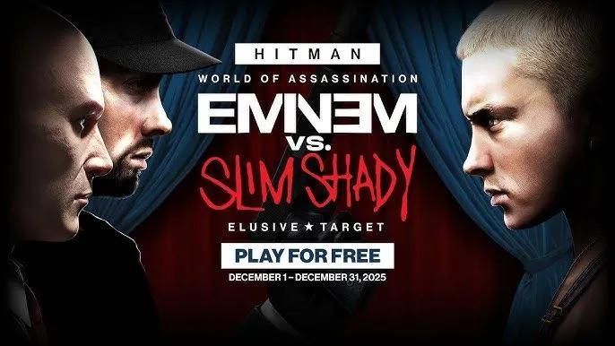 Hitman liittoutuu Eminemin kanssa: Hunt Down the Real Slim Shady This December!