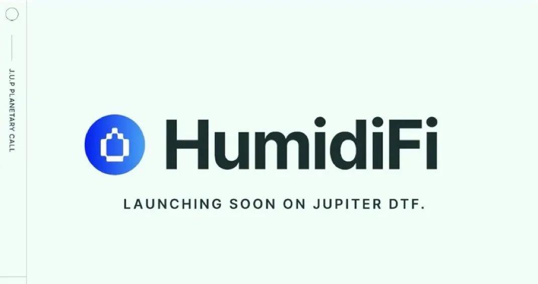 Jupiter ilmoittaa ensimmäisen Token-myynnin käynnistyspäivämäärän: $WET HumidiFi:ltä alkaa 3. joulukuuta.