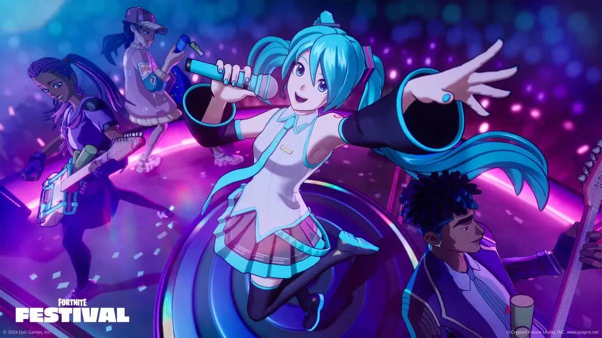 Fortnite vahvistaa Hatsune Mikun esiintymisen Zero Hour -livetapahtumassa
