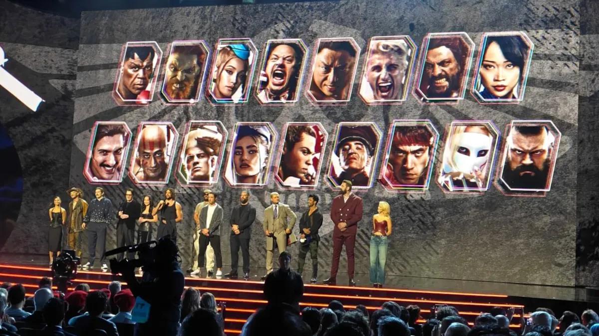 Street Fighter -näyttelijät tekevät palkintojenjakotilaisuudesta suoran koe-esiintymisen