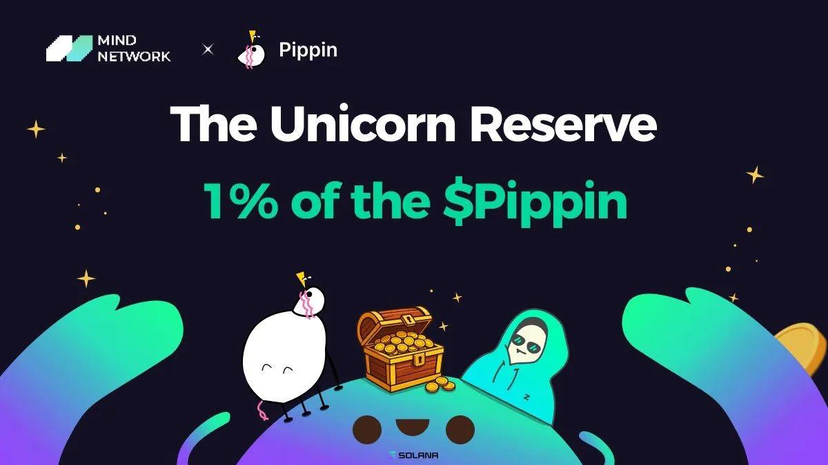 Mind Network lanseeraa "Unicorn Reserve": 1% Pippin Tokensista FHE:n kannustavaksi tekijäksi