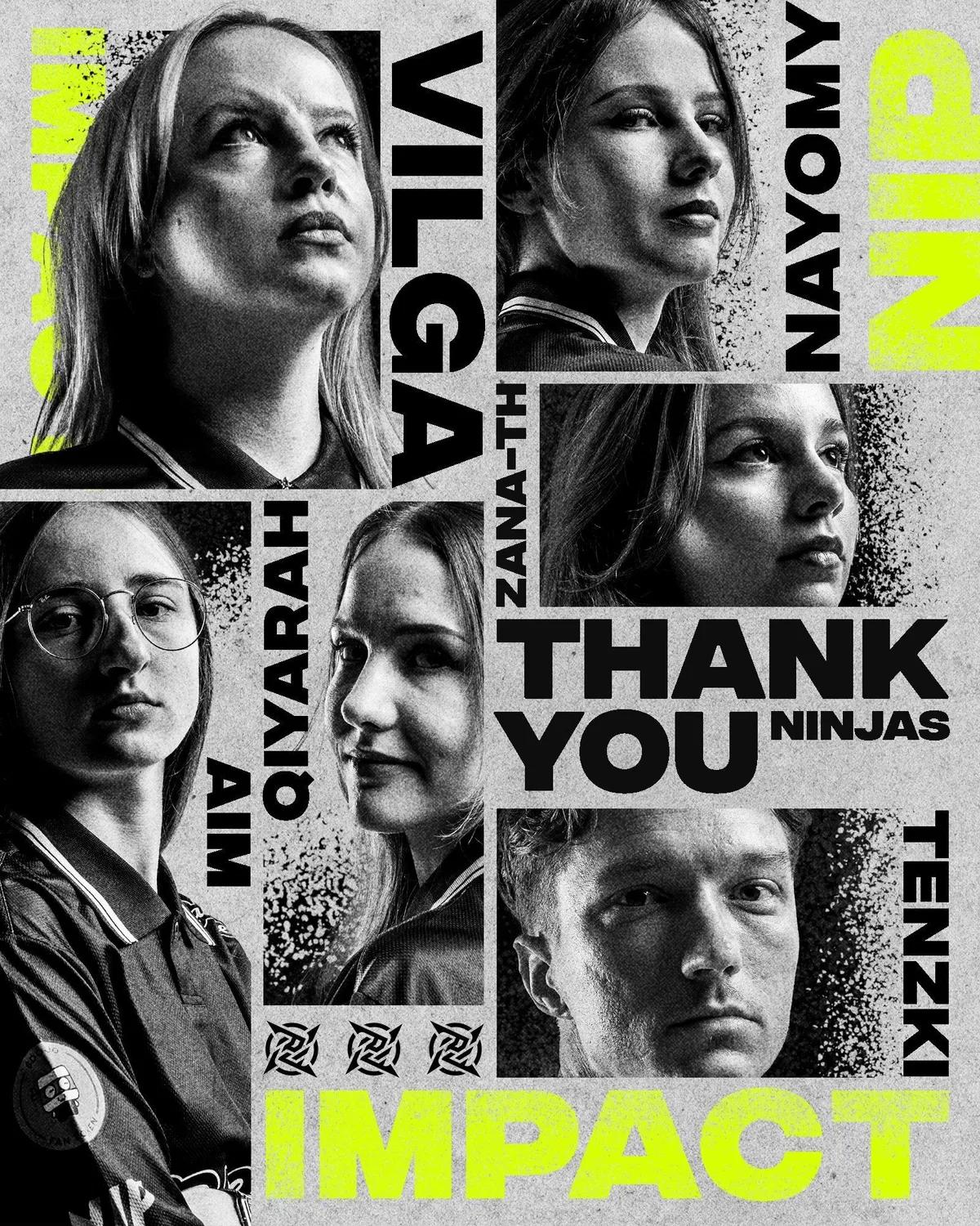 NIP Impact hajottaa rosterin ESL Impact Circuitin päättymisen jälkeen