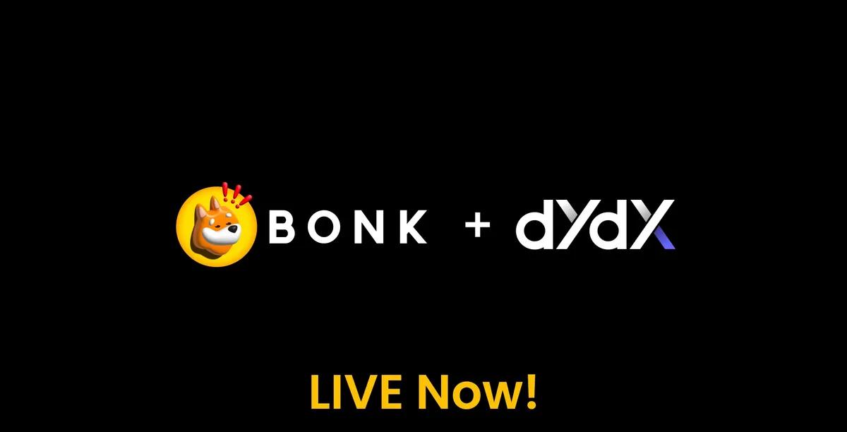 Bonk lanseeraa BONKTraden: Yhteisölähtöinen DEX, jonka taustalla on dYdX