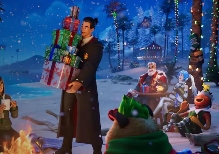 Epic poistaa Fortnite Chapter 7 Accolades-trailerin, kun näytöllä näkyy eksplisiittinen käyttäjänimi