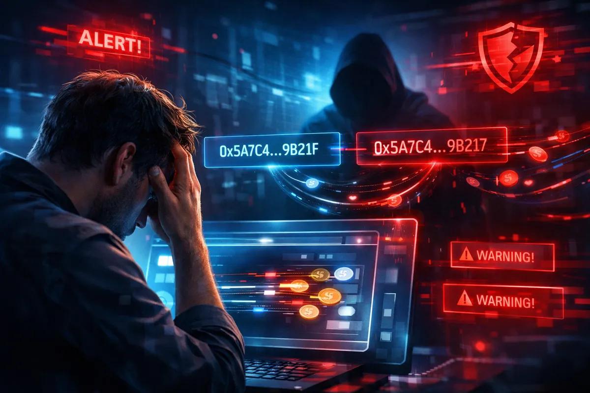 Käyttäjä menetti 50 miljoonaa dollaria osoitteiden myrkytyshyökkäyksen takia