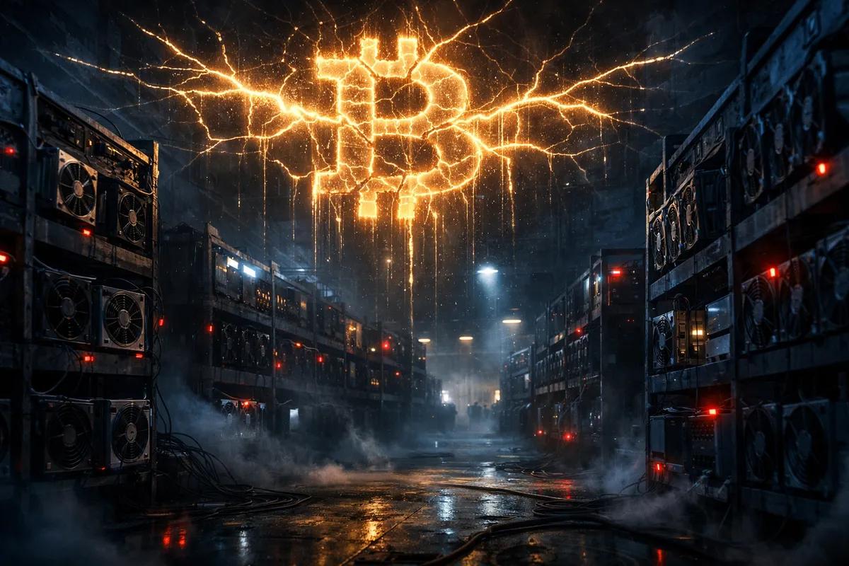 Bitcoin Hashrate laskee 4%, mahdollisesti Bullish signaali hinta