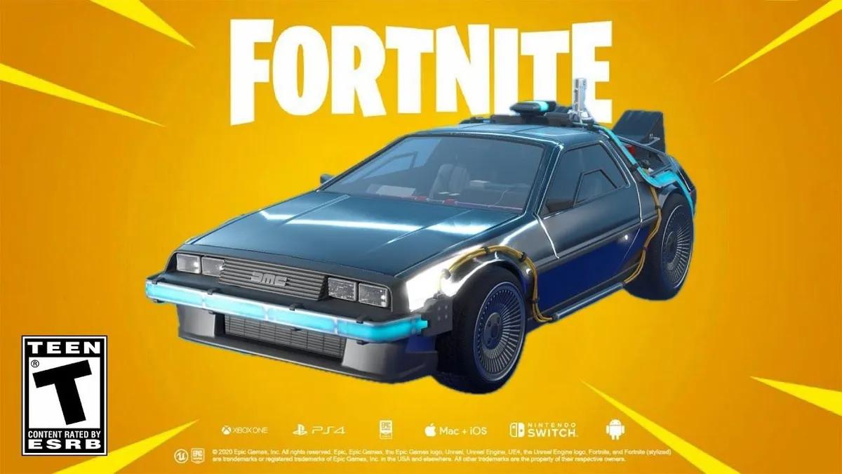 Fortnite toivottaa tervetulleeksi Takaisin tulevaisuuteen DeLoreanin - näin saat sen hankittua