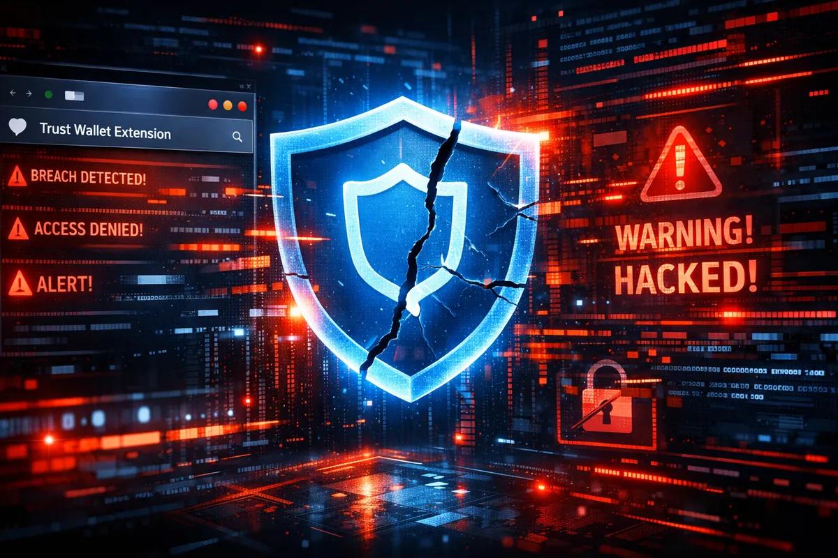 Mahdollinen Trust Wallet -selainlaajennuksen hakkerointi: Miljoonat varastettu käyttäjiltä