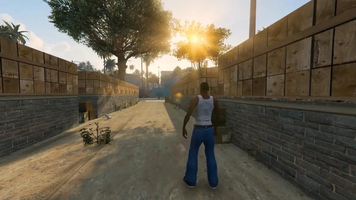 Täysi GTA: San Andreas -kokemus rakennetaan uudelleen GTA 5:n RAGE-pelimoottorissa
