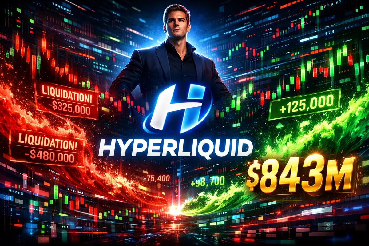 James Wynn nosti Hyperliquidin huipulle: Kuinka likvidaatioiden ympärillä vallinnut hype toi alustalle 843 miljoonaa dollaria vuonna 2025
