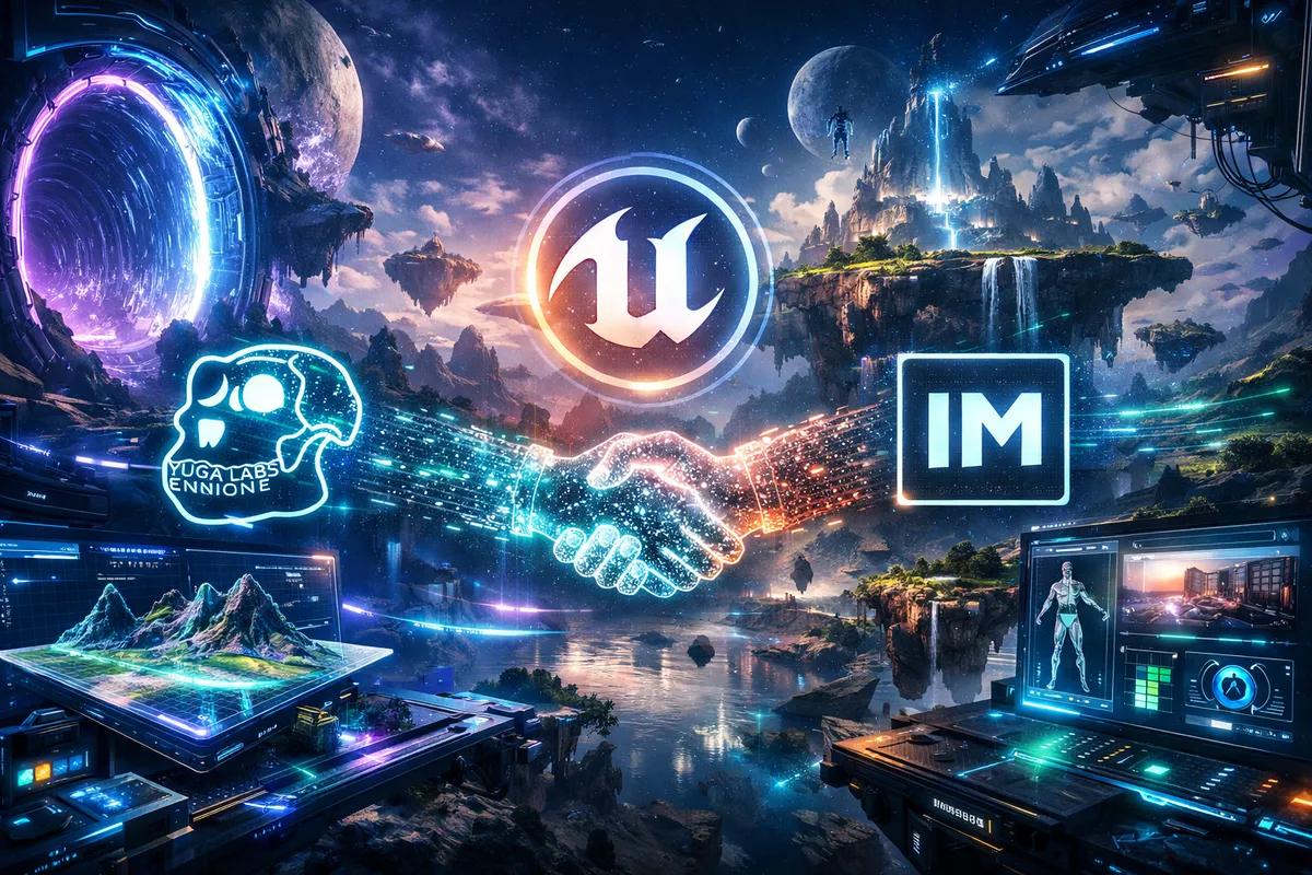 Yuga Labs ostaa Improbablen Unreal-pelimoottorialustan vahvistaakseen Otherside-metaversumia