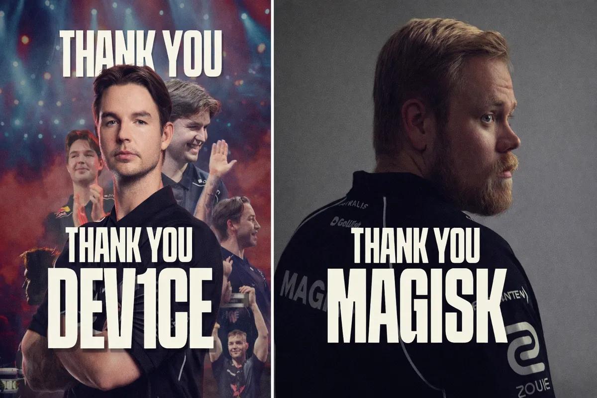 Astralis saattaa siirtyä kansainväliseen rosteriin dev1cen ja Magiskin lähdön jälkeen