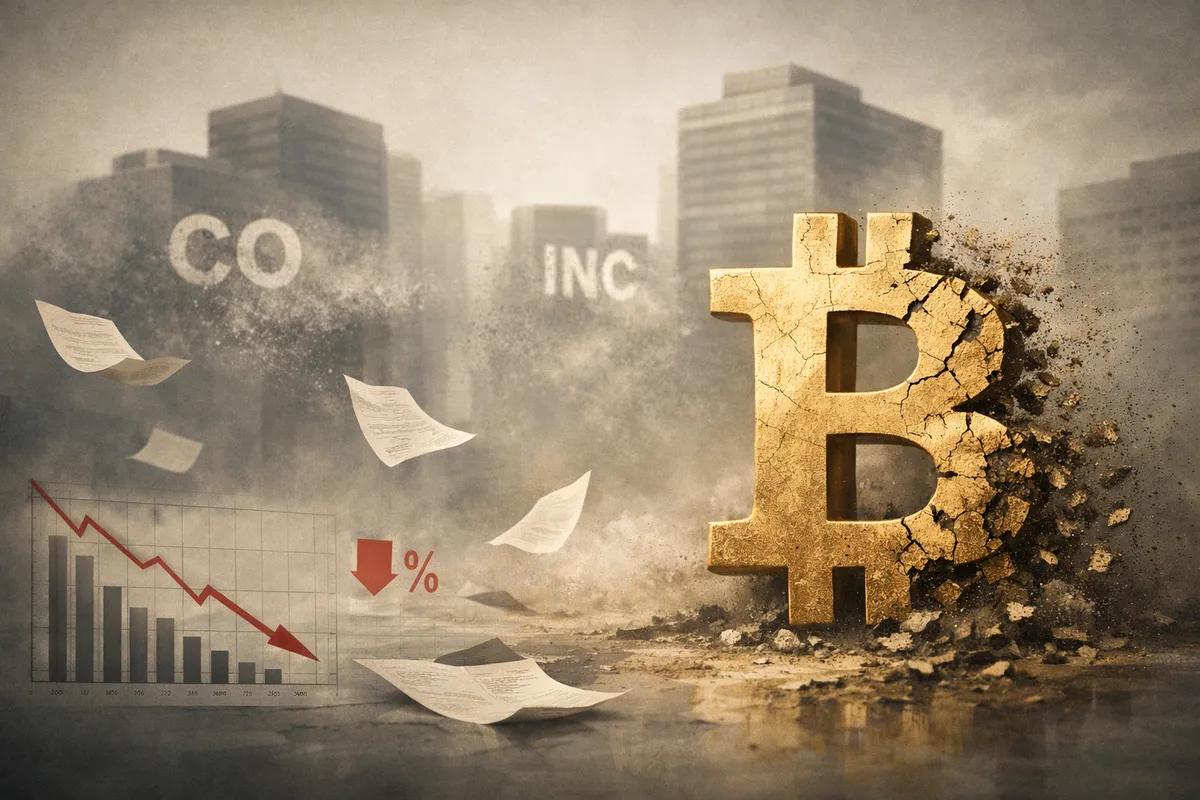 Useimmat Bitcoin-velkakirjoja omistavat yritykset katoavat vuonna 2026