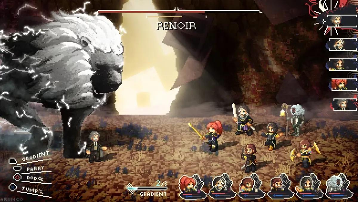 Clair Obscur: Retkikunta 33 2D:nä uudelleen kuviteltuna HD-2D-pikselitaiteen avulla