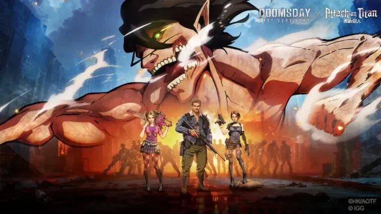 Tuomiopäivä: Viimeiset selviytyjät käynnistää Attack on Titan Crossover aloittaa vuoden 2026
