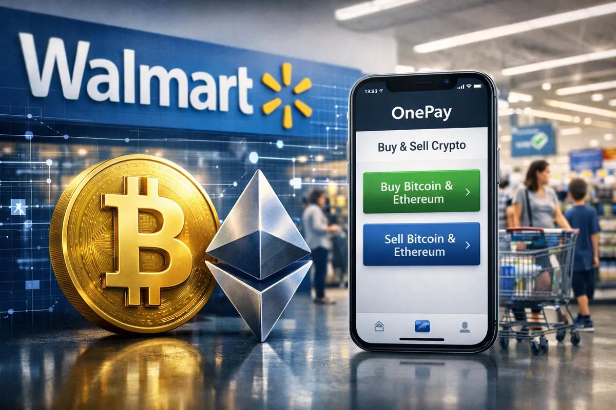 Walmart käynnistää Bitcoin- ja Ethereum-kauppaa OnePay-sovelluksen kautta: Askel kohti massakrypton käyttöönottoa: Askel kohti massakrypton käyttöönottoa