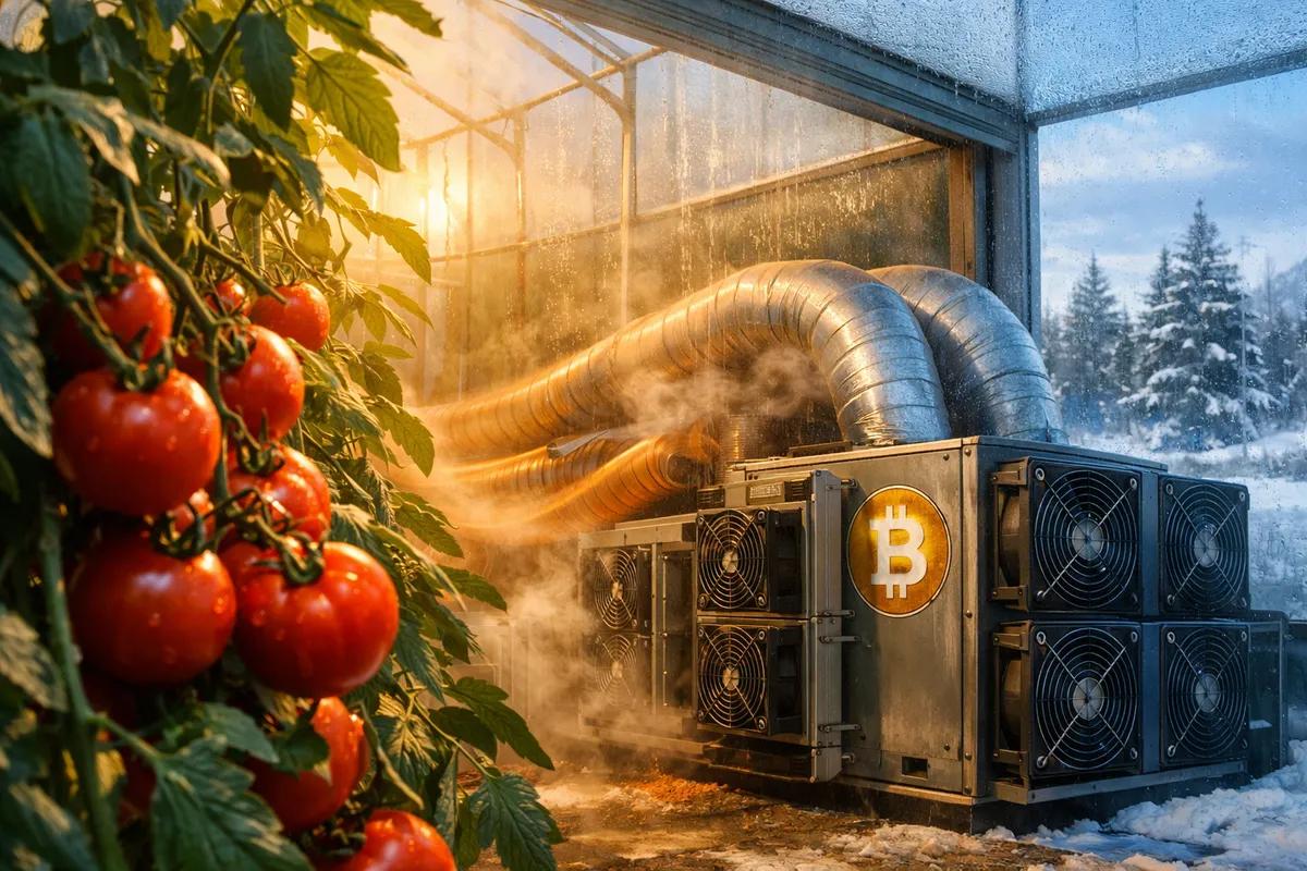 Lämpö Bitcoin Mining lämmittää kanadalaiset kasvihuoneet tomaattien kanssa