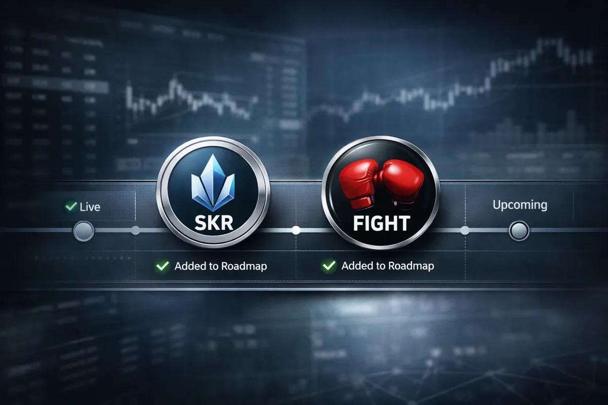 Coinbase lisää Solana-avusteinen Seeker (SKR) ja UFC-Partnered FIGHT listalle Roadmap keskellä Crypto Bull Run