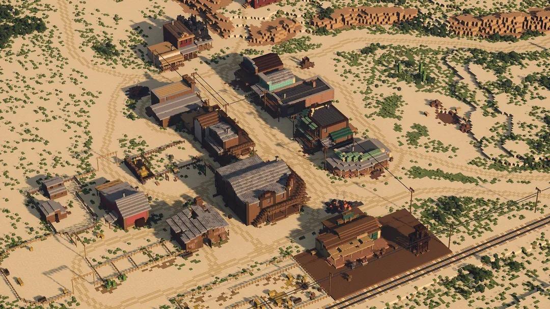 Minecraft-pelaaja luo Red Dead Redemption 2:n vyötiäisen täydessä mittakaavassa