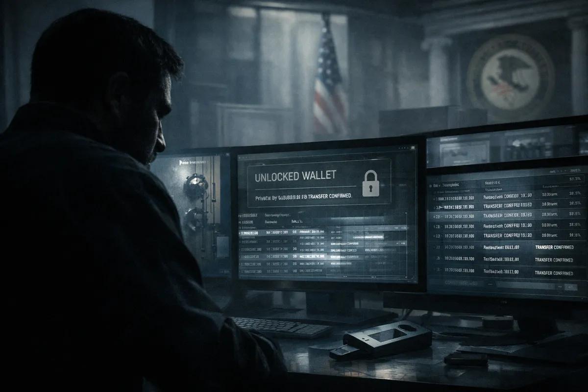 Miten USMS:n urakoitsijan poika varasti kryptovaluuttaa Yhdysvaltain hallitukselta vuosien ajan