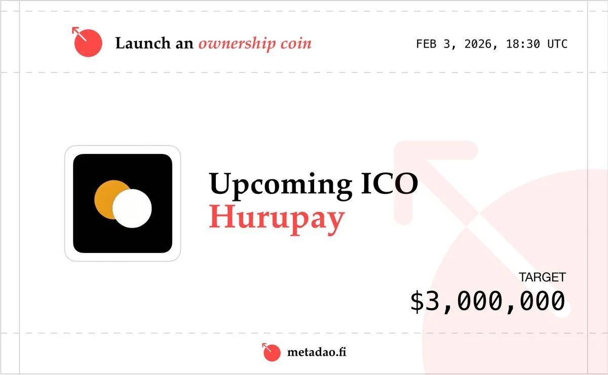 MetaDAO esittelee innovatiivisen rajattoman myynnin Hurupaylle