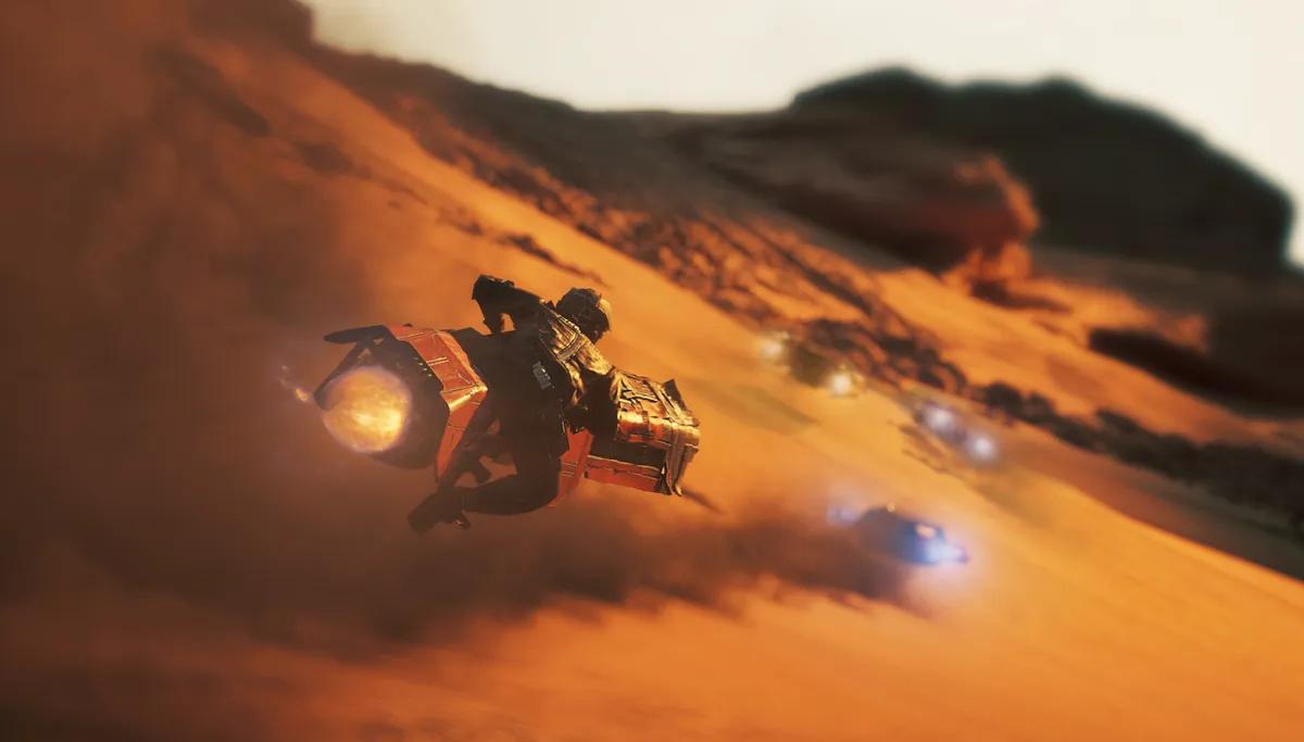 Star Wars: Galactic Racer sisältää laajan räätälöinnin podracingin ohessa