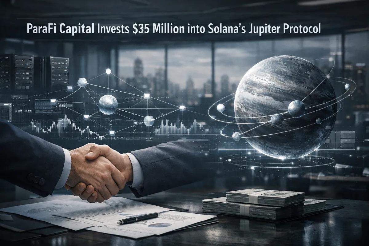 ParaFi Capital sijoittaa 35 miljoonaa dollaria Solitanan Jupiter-protokollaan.