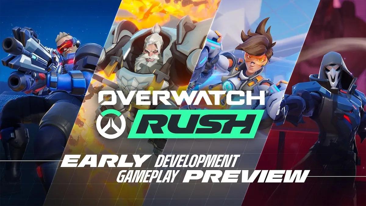 Blizzard vahvistaa Overwatch Rushin, pelisarjan mobiiliversion ensimmäisenä.