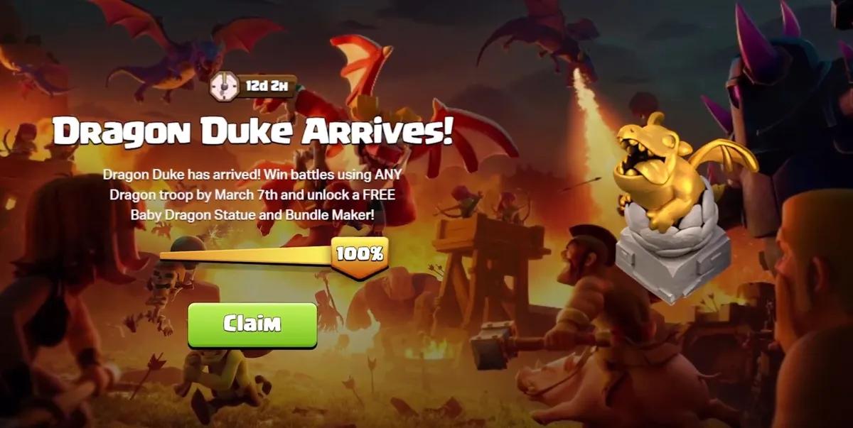 Clash of Clans käynnistää Dragon-yhteisötapahtuman Supercell Storessa