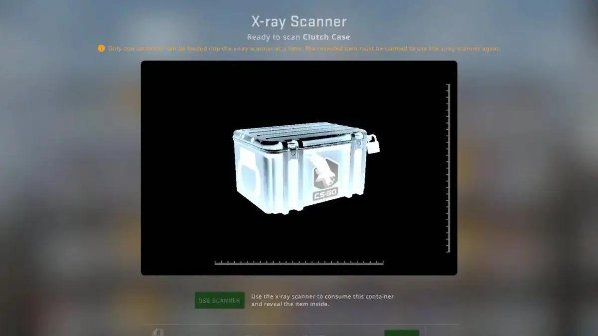 X-Ray Scanner -järjestelmä tapausten avaamiseen ilmestyy Saksaan Counter-Strikessa