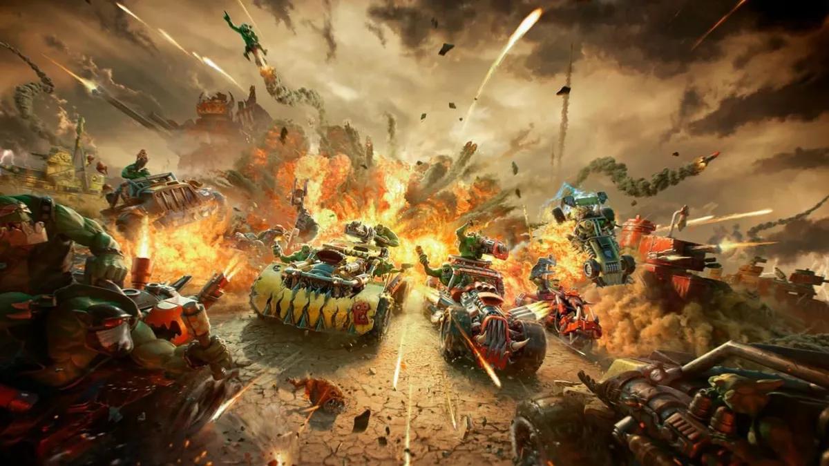 Warhammer 40,000: Speed Freeks tulossa PS5:lle - Orky Combat Racing saapuu konsoleille vuonna 2026